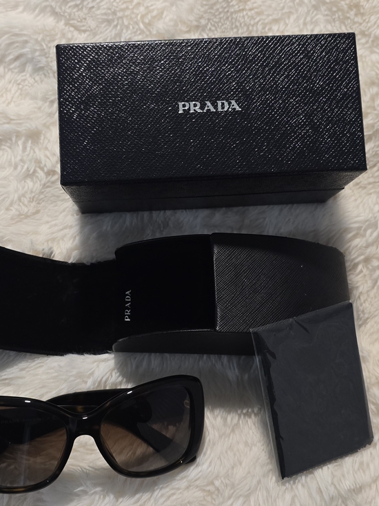 Prada Tortoiseshell Brown Oversized Women\'s Sunglasses main image 5